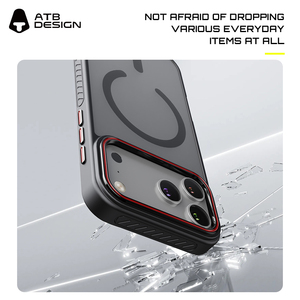 iPhone 17 Pro Max için Manyetik Kablosuz Şarjlı TPU+PC Kılıf, iPhone 17 15 14 için Renkli, iPhone 17 Air Telefon için - Product Image 3