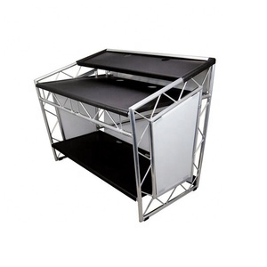 2020 fábrica <span class=keywords><strong>de</strong></span> costo barato aluminio cabina <span class=keywords><strong>de</strong></span> <span class=keywords><strong>Dj</strong></span> <span class=keywords><strong>mesa</strong></span> para bar /club - Product Image 3