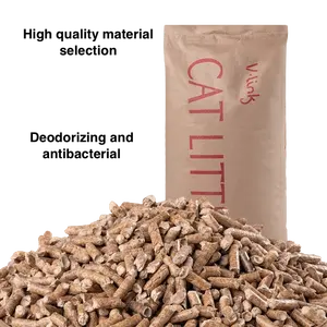 Bulk Broken Quickly Absorb Wood Pine Biodegradable Cumpling Cat Litter