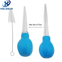 Pompe manuelle écologique en plastique pour sauce BBQ avec brosse pour la viande et la volaille, outils de cuisine domestique pour volailles et steaks