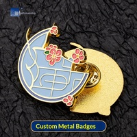 Badges personnalisés peints et électroplaqués, badges émaillés pour événements scolaires, badges commémoratifs, production de badges pour cadeaux d'affaires