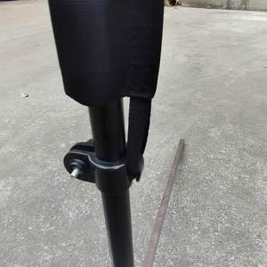 ธงชายหาดโฆษณาภายนอกอาคารรูปทรงหยดน้ำแบบสี่เหลี่ยมผืนผ้า ผลิตจากโพลีเอสเตอร์คุณภาพสูง พร้อมเสาธงไฟเบอร์กลาส แบบขายส่ง - Product Image 6