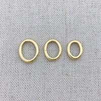 Fermoir en or véritable 14K accessoires de bijoux à bricoler soi-même breloque en or bague ouverte avec breloques pour bracelet à bricoler soi-même collier résultats de bijoux