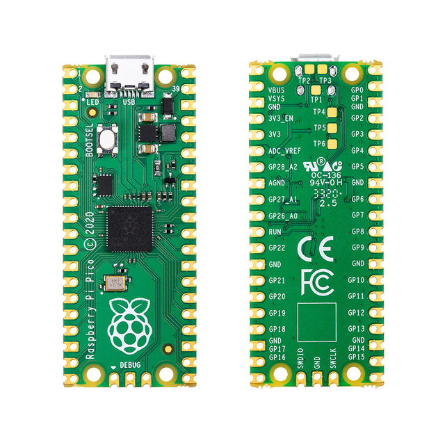 Raspberry Pi Pico Microcontroller Board (Unsoldered)