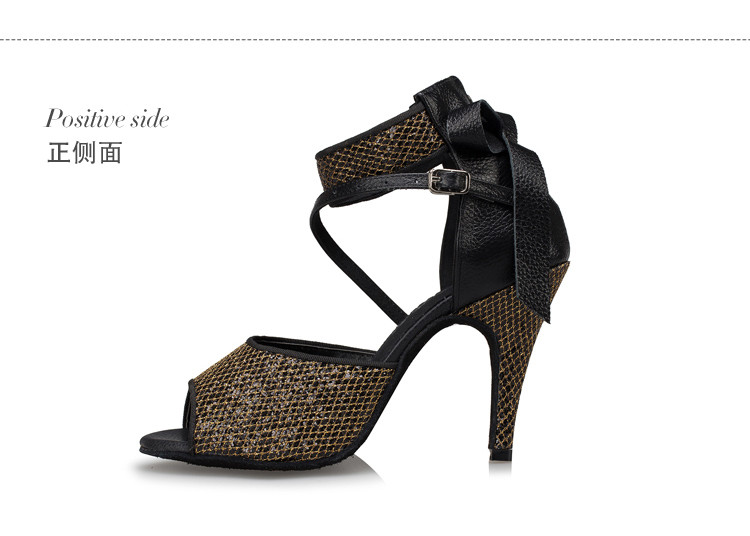 Ladies Latin Dance Shoes Professional High Heeled Tango Jazz Salsa Dancing Shoes Women