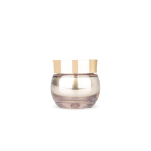Custom Silk Printing Natural Skincare 100ml Cream Plastic Jar With Jar For Cosmetic