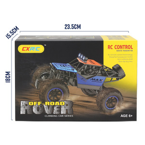 Coche RC Todoterreno Cxric de 23.5 cm, Aleación, 4WD, Juguete de Escalada para Niños de 6+ Años - Product Image 1