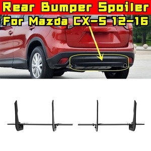 สำหรับ Mazda CX-5 ปี 2012-2016 ชุดแต่งกันชนหลัง ลิปสปลิตเตอร์ ดิฟฟิวเซอร์ ชุดแต่งตัวถังรถยนต์ ฝาครอบป้องกันกันชน อุปกรณ์ตกแต่งรถยนต์ - Product Image 1