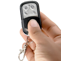 Télécommande universelle sans fil pour garage/porte, duplicateur RF 433.92, étanche, en plastique, 4 boutons