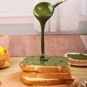 ซอสครีมพิสตาชิโอเขียวเจิ้งหรง ฮาลาล รับรองคุณภาพ รสหวาน 5% บริกซ์ รสชาติเยี่ยม บรรจุขวดพลาสติก 1 กก. สำหรับทำแยม เค้ก และของหวาน - Product Image 2