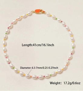 Браслет из серебра 925 пробы с жемчугом - Product Image 5