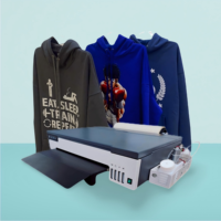 Nouvelle imprimante DTF A4 XP600 compatible Epson avec système d'alimentation en encre CISS pour les petites entreprises