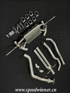 Catback d'échappement SpeedWinner 304 en acier inoxydable ou en titane pour <span class=keywords><strong>Land</strong></span> <span class=keywords><strong>Rover</strong></span> Defender 3.0T <span class=keywords><strong>2022</strong></span>/Defender 2020 Système d'échappement - Product Image 3