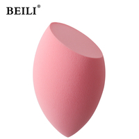 Éponge de maquillage géante en forme de gourde, lavable, orange et rose, douce, pour un maquillage du visage propre et uniforme, idéale pour le fond de teint.