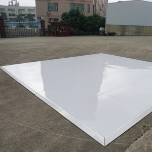 Interlocking high quality wedding <b>white</b> flooring plywood dance floor - Product Image 2
