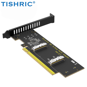 Nueva Versión de Tarjeta Adaptadora <span class=keywords><strong>PCI</strong></span>-Express PCIe 5.0 X16 a Doble MCIO SFF-1016 - Product Image 1