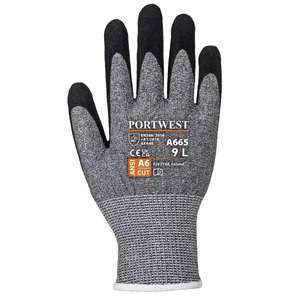 ถุงมือสีเทาตัดล้ำหน้าแบบ A665GRRL ยี่ห้อ Portwest-EAN 5036108271573 - Product Image 2