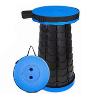 OEM ODM Tabouret pliable rétractable de haute qualité avec sac à dos pour la pêche et le camping