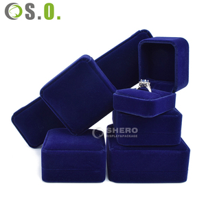 Luxury Velvet Jewelry Packaging Box for <b>Ring</b> Necklace Earring Ideal for Gift Giving And Retail Jewelry Display - Product Image 2