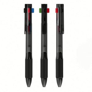 Promotional Custom Logo 4 Color <b>Retractable</b> Ballpoint <b>Pens</b> Long-lasting Ink for Campus Events - Product Image 4