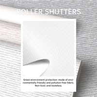 Allbright Motorized Roller Blinds Smart Completamente Oscuranti, Compatibili con Eve Motionblinds Matter & Thread, Eleganti per Casa e Ufficio