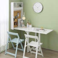 Table à manger pliante murale de haute qualité, table d'étude, bureau