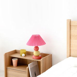 Lampada da Scrivania LiangYing in Stile Europeo Moderno, LED, Base in Ceramica, E14, Semplice, Ecologica, con <span class=keywords><strong>Paralume</strong></span> in Plastica Ondulata - Product Image 5