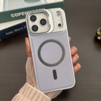 Casing Ponsel Kulit Mewah dengan Tempat Kartu Magnetik yang Dapat Dilepas untuk iPhone 16 17 18 Pro Max, Casing Belakang Kulit Model Dompet