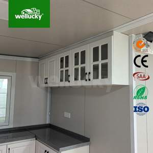 लक्जरी एक्सपेट्रबल हाउस प्रीफैब्रिकेटेड मॉड्यूलर होम 20 फीट 40 फीट मोबाइल होम प्रीफैब विला हाउस फैक्टरी कीमत - Product Image 3