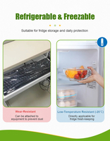 Film alimentaire en PVC 300m, film plastique de qualité alimentaire pour emballer gâteaux, gelées, chips, rouleau de film alimentaire utilisé pour l'emballage alimentaire