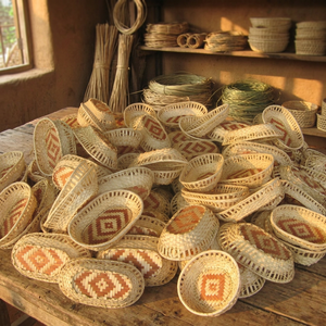 Cesta de Almacenamiento de Bambú, Decoración Navideña Natural y Regalo, Cesta Económica para Uso Diario, Estilo Europeo, VINACRAFT.,JSC Nature, Ahumada - Product Image 2