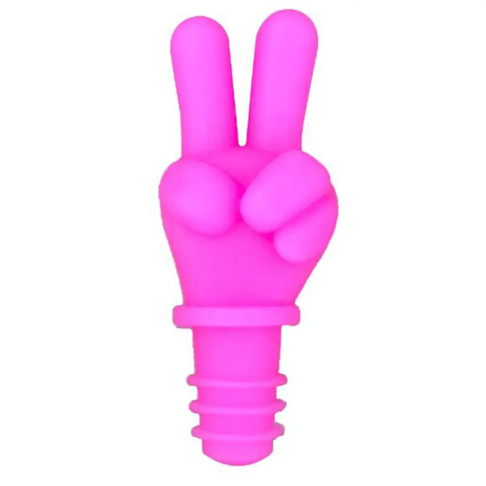 customized shaped accessory rubber cap reusable for glass bottle silicone cork silicone wine stopper saver