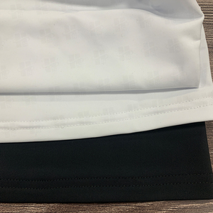 T-shirt in cotone bianco tinta unita, comode e morbide, da uomo, a maniche lunghe, per tutti i giorni - Product Image 4