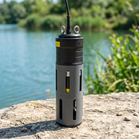 Capteur de qualité de l'eau numérique multiparamètres intégré RS485 pour la surveillance de l'eau douce en aquaculture (pH, OD, CE, turbidité)