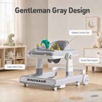 Marche-bébé pour bébés, vente en gros, marche-bébé avec ceinture de sécurité, marche-bébé avec poignée de poussée