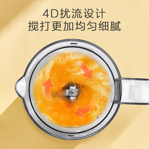 Licuadora portátil mini Midea de 600 ml, licuadora eléctrica de una sola cuchilla para batidos de frutas, uso doméstico - Product Image 4