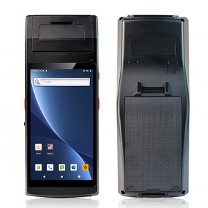 Supermercado Almacén Restaurante industrial Pos Terminal Escáner de código de barras de mano Resistente Android Pdas con impresora de recibos - Product Image 2