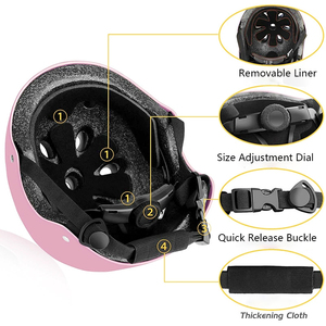 Casco da Skateboard e ciclismo per bambini con doppio Sport casco da pattinaggio a rotelle e Skateboard - Product Image 5