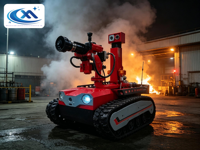 Robot de lutte contre les incendies industriel pour environnements dangereux |   41 Climb |   Obstacle de 320 mm |   Refroidissement par pulvérisation automatique