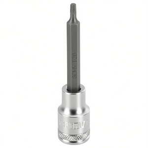 Fervi <b>Socket</b> With Long Torx Insert T20 1/4 Inch Drive - Product Image 2