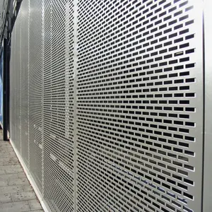 Precio de fábrica Acero inoxidable Latón Decorativo Ornamental Placa perforada Hoja de pantalla de metal Panel Rollo de malla