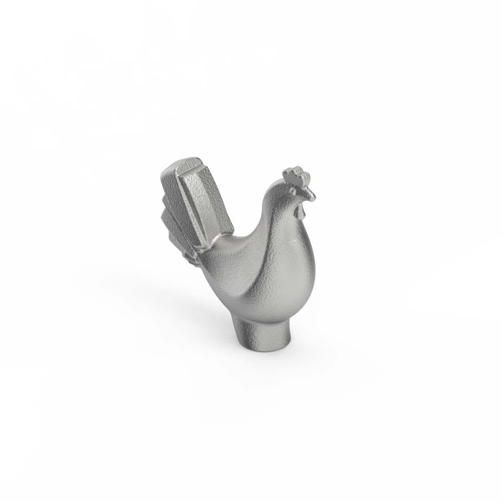 Il materiale può essere selezionato maggiore è la quantità, più favorevole è il prezzo degli articoli da cucina Linee morbide senza pomello per gallina a remi