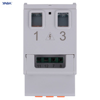 Compteur d'énergie actif 1P2W 80A AC230V, norme CE, pour borne de recharge à circuit unique, vente en gros d'usine, OEM ODM