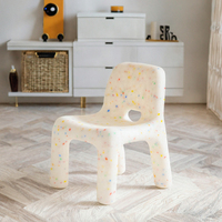 Ensemble table et chaises d'étude modernes pour enfants, table et tabouret pour tout-petits, banc en plastique robuste et durable, écologique, pour salon, bébé
