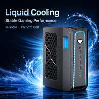 Mini PC SFF, Intel Core I9-14900F, RTX 5070, 12GB DDR5, NVMe SSD, PC para Juegos, WiFi 6E, para Esports, Estación de Trabajo, Micro PC