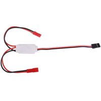 Mayatech Interrupteur électronique à télécommande pour modèle d'avion, lumière LED, courant 5A 10A 30A, signal PWM, 3.7-28V, protection des plantes