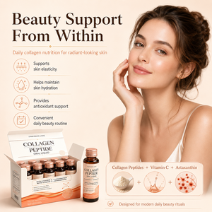 Complément alimentaire en marque privée OEM ODM, collagène en peptides, liquide oral, vitamine C, astaxanthine pour l'éclat de la peau, anti-âge, élasticité de la peau - Product Image 3
