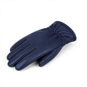 Gants de luxe en cuir chauds et tendance pour femmes, doublés de cachemire doux, compatibles écran tactile, gants de mode pour la réception des appels, vente en gros - Product Image 1