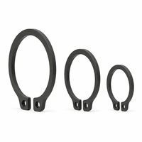 Custom Carbon Steel Self Lock Oval Washers Black Oxide DIN471 External Spiral Circlips Shaft Retaining Rings Snap Ring