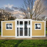 Maison pliable modulaire extensible 20ft 30ft 40ft Maison préfabriquée Bureau à domicile